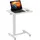 Homcom Schreibtisch Weiß Holz, 65x110x48 cm, Arbeitszimmer Wohnzimmer