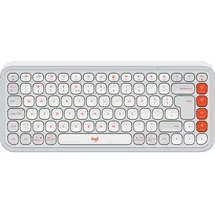 Logitech POP Icon Keys US Offwhite / Orange