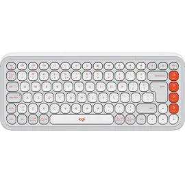 Logitech POP Icon Keys US Offwhite / Orange