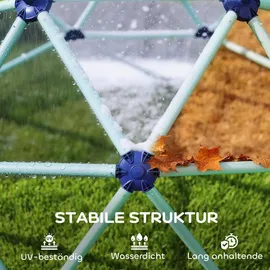 aiyaplay Klettergerüst Kletterkuppel Ø182,5 cm Blau