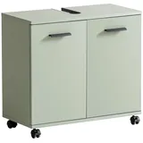 Schildmeyer Palermo Waschbeckenunterschrank 157639, Pistazie, 59,8 x 32,6 x 63,4 cm