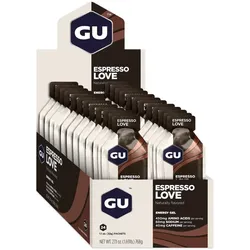 Gu Unisex Energy Gel Espresso Love Karton (24 x 32g)