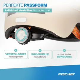 Fischer Fahrradhelm BMX Plus Power S/M weiß