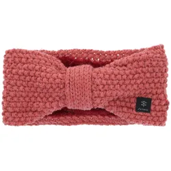 Antonio Damen Strickstirnband mit Fleece W23/24 lachs
