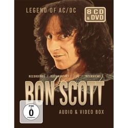 8er Box-Set Cd+Dvd - Bon Scott. (CD mit DVD)