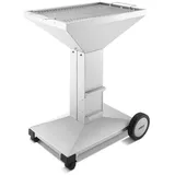 Thüros T4 Säulengrill Grillfläche 40 x 60 cm mit 4 Rollen