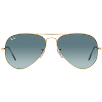 Ray Ban Ray-Ban RB 3025 AVIATOR Unisex-Sonnenbrille Vollrand Pilot Metall-Gestell, rosa