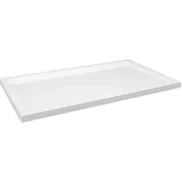 VidaXL Duschtasse ABS Rechteckig Weiß 70x120 cm