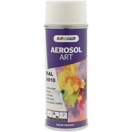 Dupli Color Aerosol Art Reinweiß seidenmatt 0,4 l