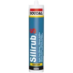Soudal Silikon Nasszelle Silirub S schwarz 300 ml
