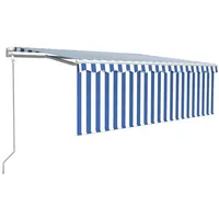 VidaXL Markise 400 x 300 cm blau