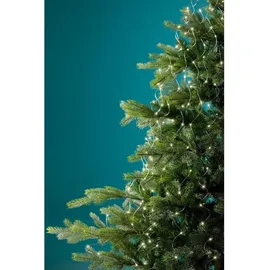 Lumineo LED-Lichterkette Lichtbündel 1,9 m Silber warmweiß