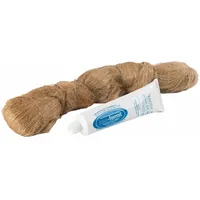 Fermit - Gewinde-Dicht-Set Dichtungshanf 200g Zopf und Neo Dichtungspaste
