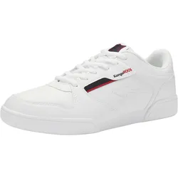 Sneaker KANGAROOS "K-AC Rocky", Gr. 43, weiß (weiß, mono), Synthetik, sportlich, Schuhe