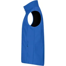 New Wave Classic Softshell Weste Blau M