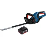 Bosch Professional, Heckenschere, 18 V 50 cm Brushless + 1x Akku 5,0 Ah - ohne Ladegerät