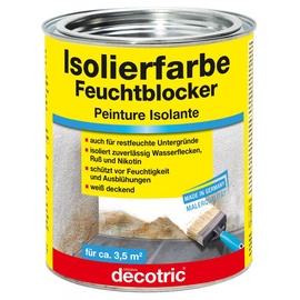 Decotric Isolierfarbe Feuchtblocker 750 ml weiß