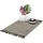 Relaxdays Flickenteppich 60 x 110 cm Grau/Schwarz