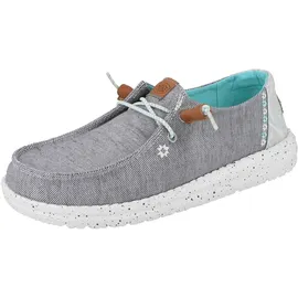 HEYDUDE Hey Dude Shoes Wendy für Damen, grau, 38 EU