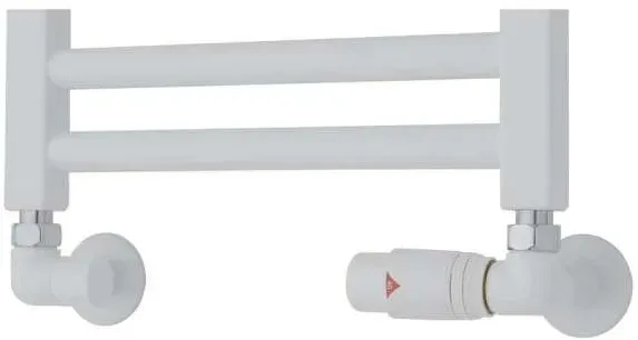 TVS Termostatventil Typ 220 Winkel weiß rechts - Zubehör