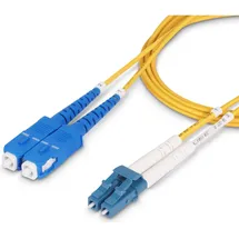 Startech StarTech.com 50m OS2 LWL Patchkabel LC zu SC (UPC) Singlemode Duplex 9/125μm, 10G, Bend In