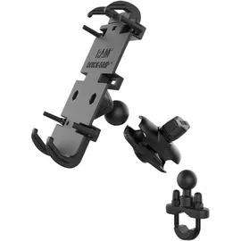 RAM MOUNTS Quick-Grip, Smartphone Halterung, Schwarz