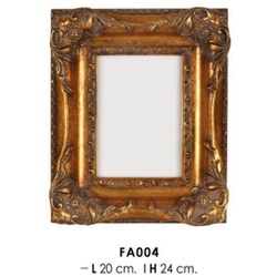 Casa Padrino Barock Bilderrahmen Gold Antik Stil 24 x 20 cm - Bilder Rahmen Foto Rahmen Jugendstil Antik Stil Mod AX23
