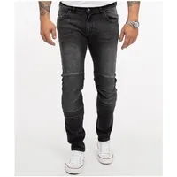 Rock Creek Slim Fit Schwarz W29/L32