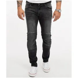 Rock Creek Slim Fit Schwarz W29/L32