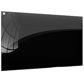ALLboards Glas-Magnettafel 180 x 120 cm Schwarz