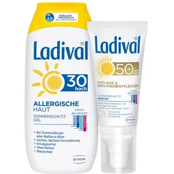 Ladival allerg Haut 30 & Anti Pig Cr 50+ 1 Set