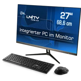 CSL Computer All-in-One PC Unity F27B-JLS 68.6cm (27 Zoll) Full HD Intel® Celeron® N5100 8GB RAM 5