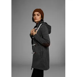 POLARINO Strickfleecejacke Grau 38
