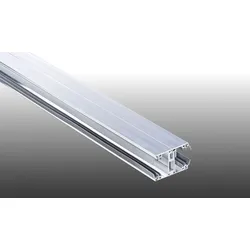Aluprofil Thermosystem für 25 mm Stegplatten - 1000 mm Verbindungsprofil inkl. Lippendichtung – Klemmprofil für Holz- und Metallkonstruktionen