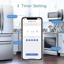 Meross Smart Wi-Fi Switch 1 St. Weiß