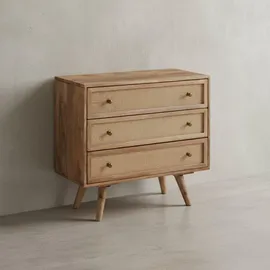 KADIMA DESIGN Massives Mango Holz Sideboard, Stilvoll & Funktional, Robustes und Elegantes Design