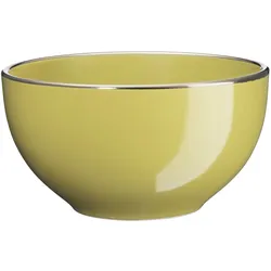 Müslischale METALLIC RIM grün
