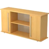 Aktenschrank Sideboard SB 2OH 2 Türen BxTxH 166,1x44,8x84cm Griff CE Buche/Buche