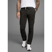 Bruno Banani Cargohose modern Schwarz 30 34