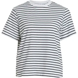 VILA T-Shirt Rundhals schwarz XL