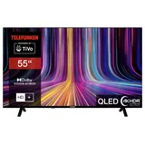 Telefunken QU55TO750S 55 Zoll QLED Fernseher / TiVo Smart TV (4K UHD, HDR Dolby Vision, Dolby Atmos,