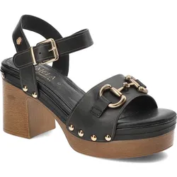 Schwarze Sandalen Carmela Absatzschuhe, 39