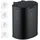 Relaxdays Küchenmülleimer hängend, 9l, - schwarz