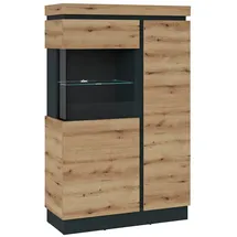 wojcik Wójcik Vitrine Corte Braun Eiche