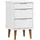 vidaXL Nachtschrank MOLDE 40 x 35 x 65 cm Weiß