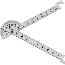 FAMEX Winkelmesser 62995 Edelstahl 10 cm
