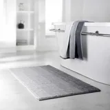 Dyckhoff Badteppich »Colori 09285«, fußbodenheizungsgeeignet, Grau, 55 x 65 cm