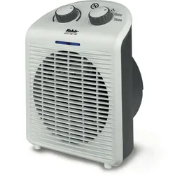 Fakir trend HL 100 Heizlüfter, 2000 Watt, 2 Heizstufen (1.000 / 2.000 Watt) / 1 Lüfterstufe, Doppelte Sicherheit, Raumthermostat regelbar