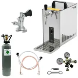 bietal® Bierkühler 35 Liter/h Durchlaufkühler SET - KEG Flach - CO2 2 kg