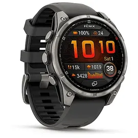 Garmin fenix 8 Pro AMOLED 47 mm Graphit/Schwarz Titan